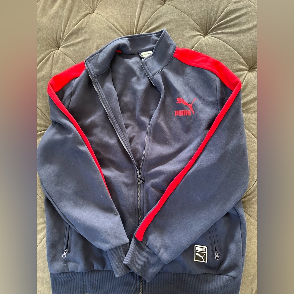 Men’s nwot puma zip up size L